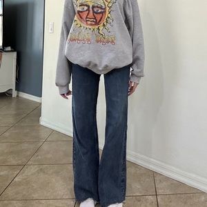 ZARA WIDE LEG LONG JEANS